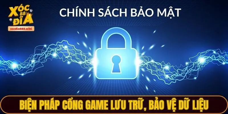 Biện pháp cổng game lưu trữ, bảo vệ dữ liệu