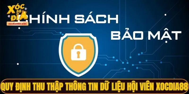 Quy định thu thập thông tin dữ liệu hội viên XOCDIA88