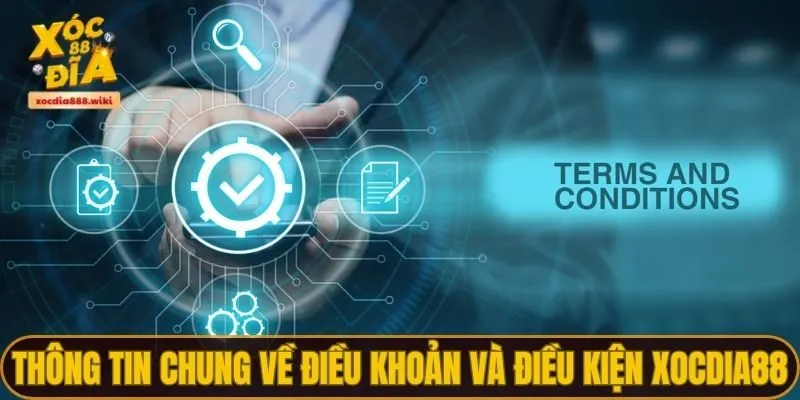 Thông tin chung về điều khoản và điều kiện XOCDIA88