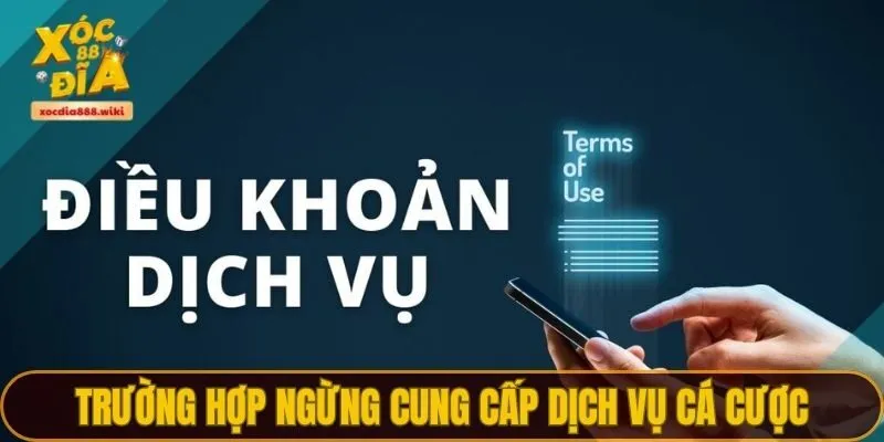 Thông tin chung về điều khoản và điều kiện XOCDIA88